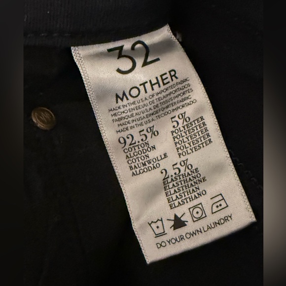 MOTHER JEANS, black - Picture 5 of 6